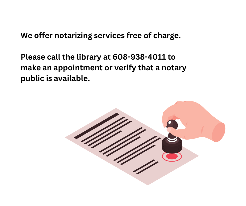 notary public available free of charge