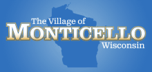 Logo of the Village of Monticello WI